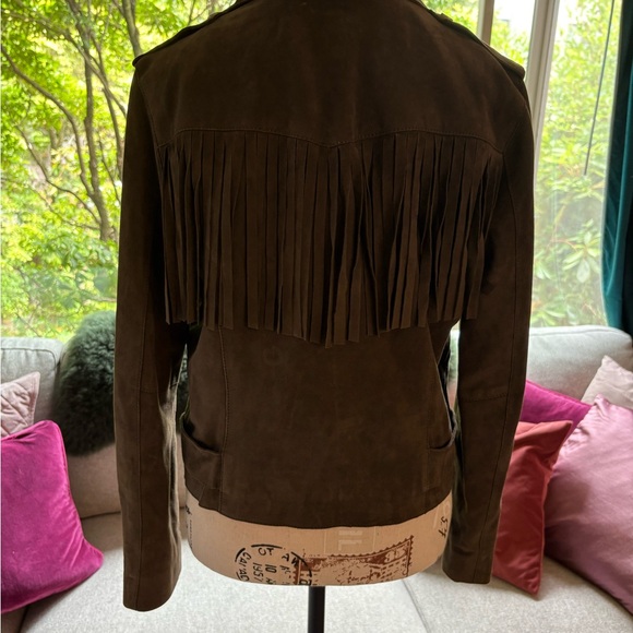 RARE Allsaints suede jacket - Picture 6 of 8